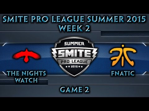 SPL: EU Week 2 - Fnatic vs. The Nights Watch (Game 2)