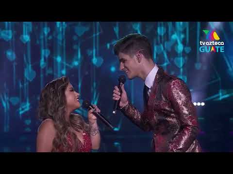 Nelson y Paola pusieron el nombre de Guatemala en alto en el escenario de La Academia