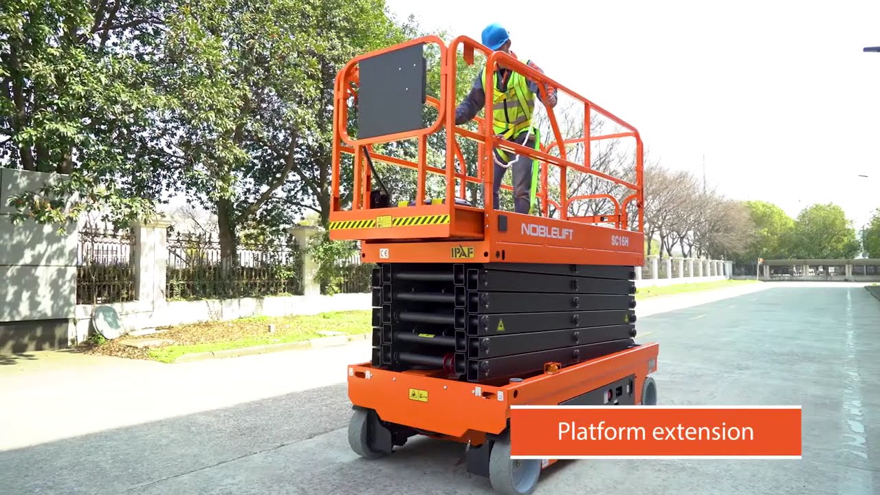 Scissor Lift Aerial Work Platform SC Series of Noblelift