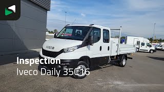 Camião basculante < 3.5t IVECO Daily 35C16 3.0L Kipper met Kist Dubbel Cabine 3,5t Trekhaak Nav a venda - Imagem 4 | Autoline PT Camião basculante < 3.5t IVECO Daily 35C16 3.0L Kipper met Kist Dubbel Cabine 3,5t Trekhaak Nav | Imagem 4 - Autoline