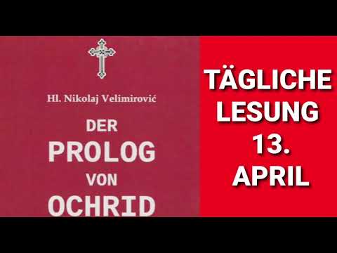 Der Prolog von Ohrid vom 13. (26.) April
