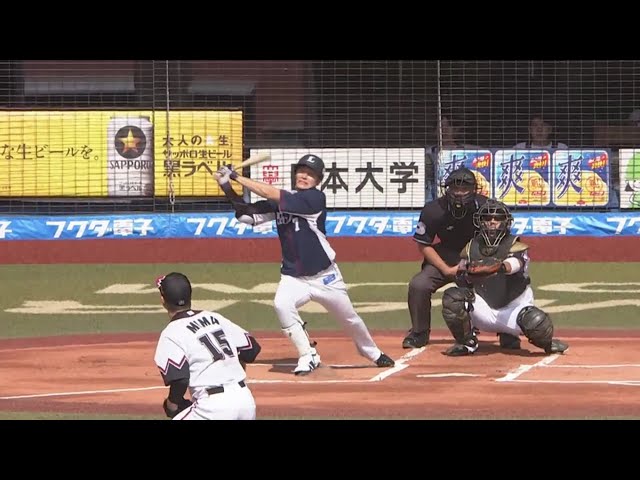 【1回表】ライオンズ・金子 プレイボール直後の先頭打者ホームラン!! 2020/10/4 M-L