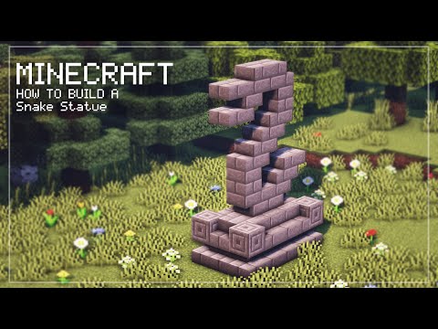 Ei Natsu Foreigner - Minecraft | How to Build a Snake Statue
