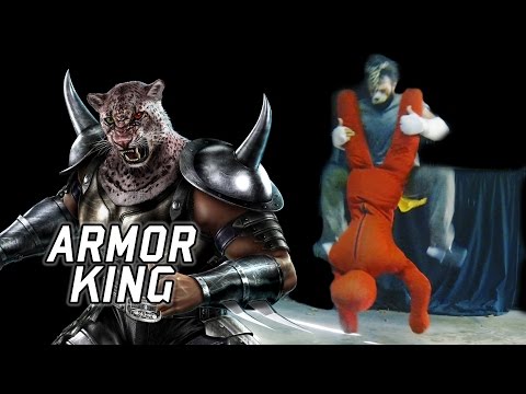 Real Life Tekken - Wrestling with ARMOR KING [Eric Jacobus]