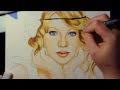 Taylor Swift In Copic Markers