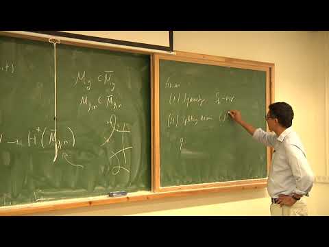 Zabrodsky Lecture 2: Cohomological Field Theories - Rahul Pandharipande – 21.10.18