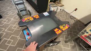 Repairing Bally's Legendary Ms  Pacman Cocktail Table Arcade Game