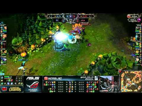 ASUS RoG LoL 2012 : aAa vs Eclypsia - Match 1