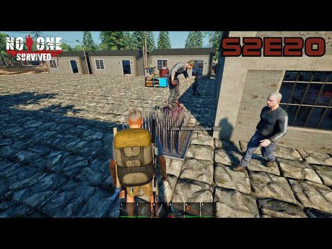 No One Survived S2E20 Testing Traps on NPC's. Let's Play Solo 0.05.1 Early Access