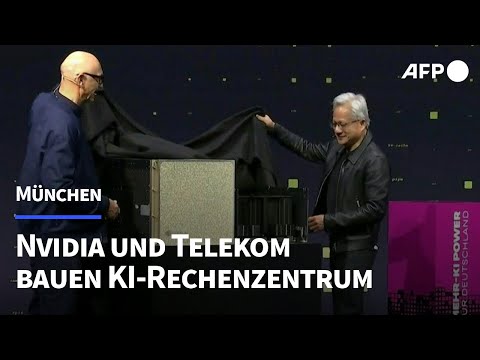 Nvidia und Telekom bauen KI-Rechenzentrum in München | AFP