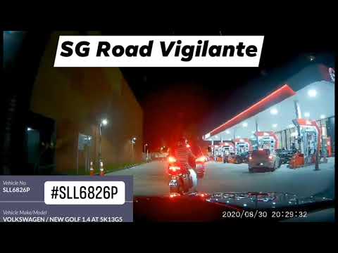 30aug2020 numerous riders & drivers queuing up in an orderly manner vw golf #SLL6826P cut the queue