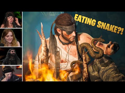 SNAKE EATER INTRO REACTION - METAL GEAR SOLID Δ SNAKE EATER