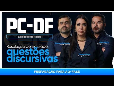 Concurso PC-DF Delta | Resolvendo Questões Discursivas | Ceisc Concursos
