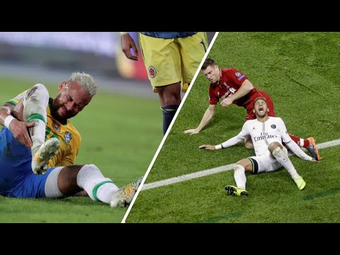 Neymar Jr Brutal Tackles & Fouls 2021 Part 2