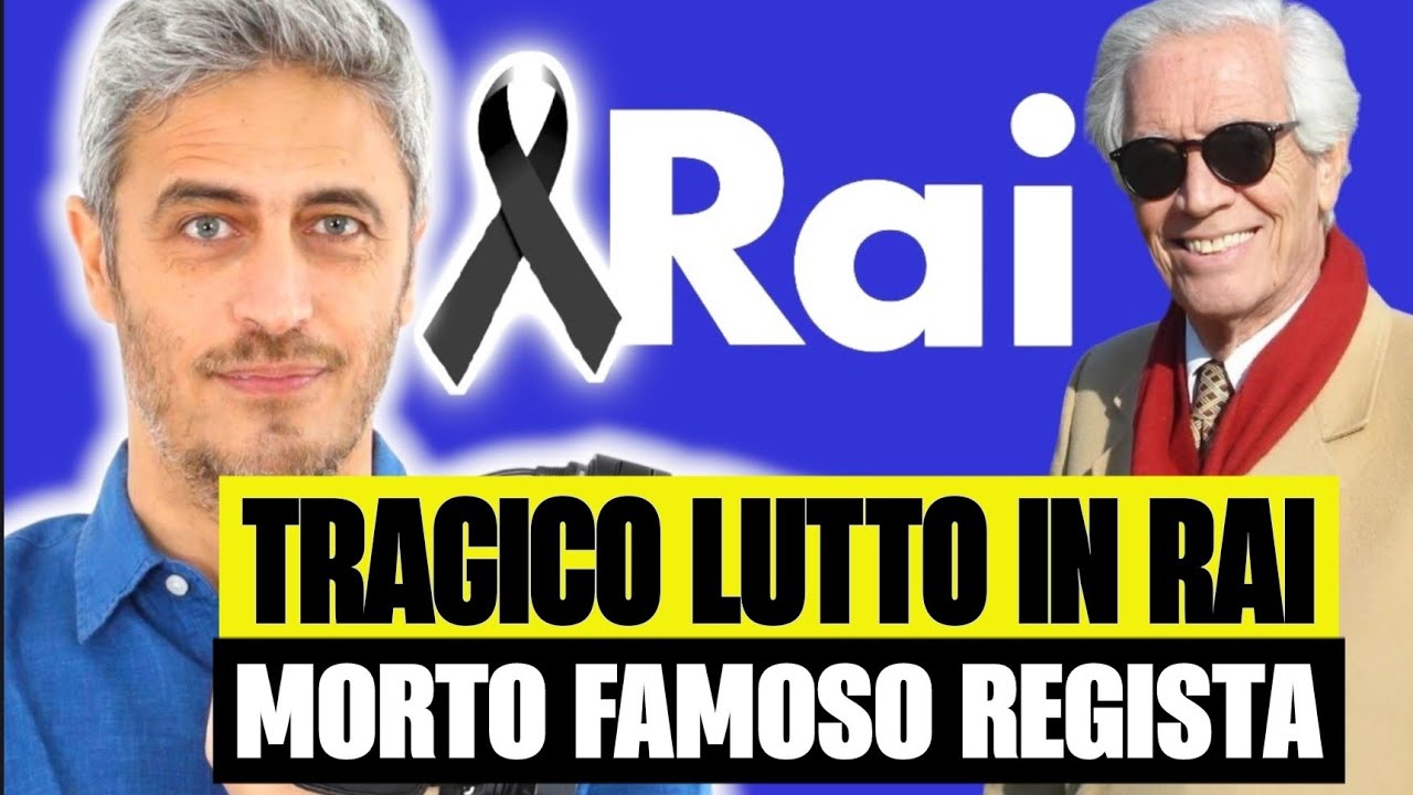 🖤😢 LUTTO NEL MONDO DELLA TV: ADDIO A MAURIZIO DI LIBERTO, PADRE DI PIF E VOLTO STORICO DELLA RAI