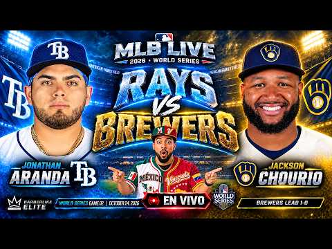 ¡FINAL DE INFARTO! 🔥 TAMPA BAY RAYS vs MILWAUKEE BREWERS ⚾ SERIE MUNDIAL 2026 | JUEGO 2