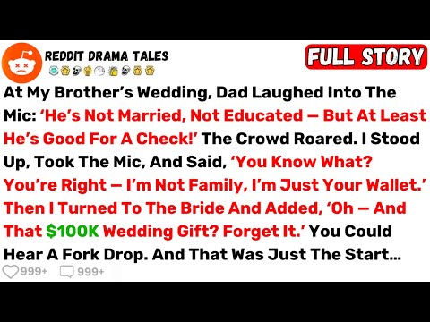 At My Brother’s Wedding, Dad Laughed Into the Mic: ‘He’s Not Married, Not... - Best Reddit Stories