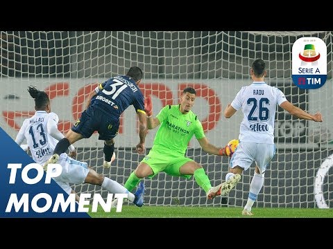 Pellissier Opens the Scoring for Chievo  | Chievo 1-1 Lazio | Top Moment | Serie A