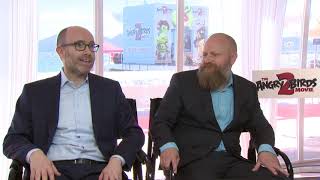 The Angry Birds Movie 2 Cannes Event || John Cohen & Thurop Van Orman Interview || #SocialNews.XYZ video