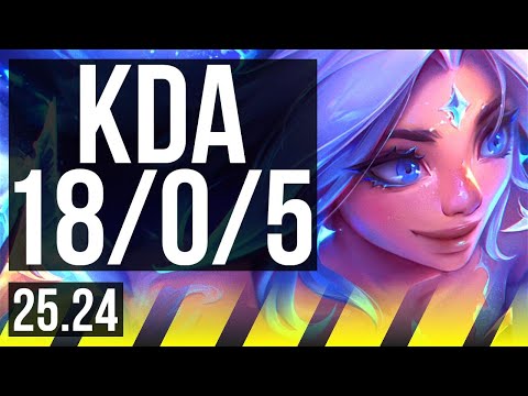 ZERI & Rakan vs JINX & Senna (ADC) | Perfect KDA: 18/0/5 | EUW Master | 25.24