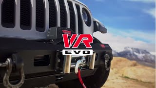 VR EVO 8-S - 8,000 lbs Winch With Synthetic Rope and Wireless Remote, 12V