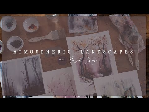 Atmospheric Landscape Course | Learn How To Paint Moody Watercolor Landscapes
