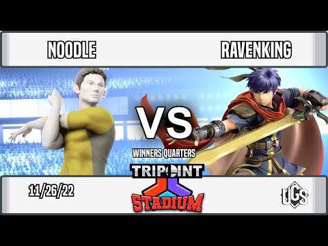 Tripoint Stadium - Winners Quarters - NOODLE(Wii Fit Trainer) Vs. Ravenking(Ike)