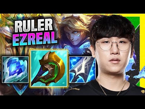 RULER IS INSANE WITH EZREAL! - GEN Ruler Plays Ezreal ADC vs Tristana! | Season 11