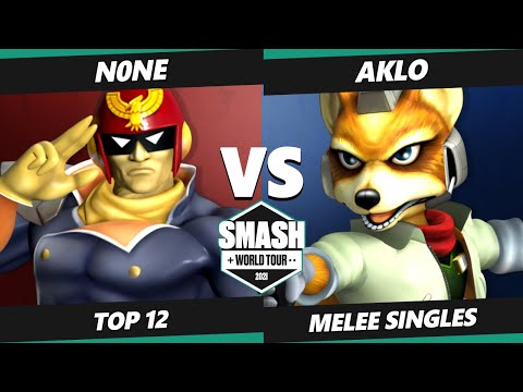 SWT NA East RF Top 12 - n0ne (Captain Falcon) Vs. Aklo (Fox) Smash Melee Tournament