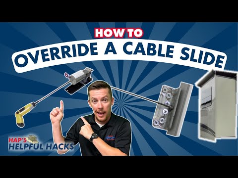 How To Manually Retract Your Cable RV Slide