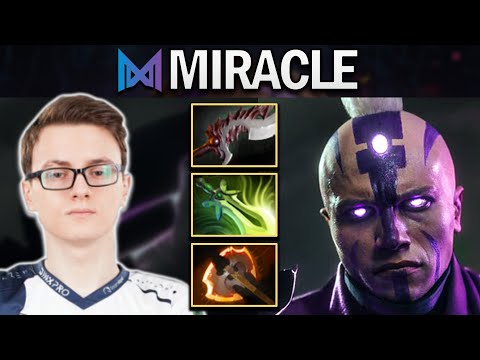 NIGMA.MIRACLE ANTI-MAGE WITH 1000 XPM - DOTA 2 7.24 GAMEPLAY