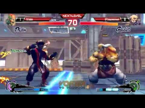 USF4 @ Vortex to Victory - TS Sabin (Dhalsim/Rose) vs SP Empowerment (Gouken) [720p/60fps]
