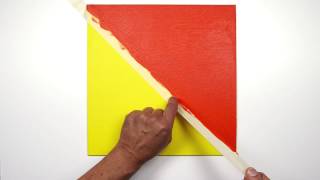 Creating a hard edge with acrylic paints | Winsor & Newton Masterclass