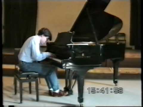 matteo fracch - Improvviso N° 1 in La bemolle Maggiore (F. Chopin) 10 Maggio 1995