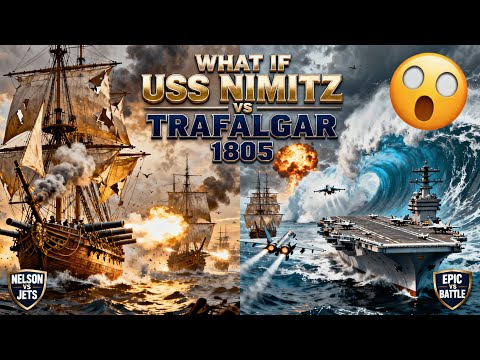 What If a Modern Aircraft Carrier Appeared at the Battle of Trafalgar?