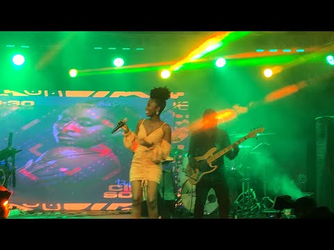 Cina soul live band performance at Mzvee 10:30 album listening