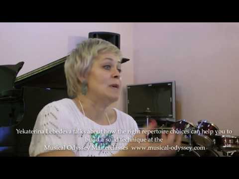 Yekaterina Lebedeva talks about how to choose the right repertoire for pianists