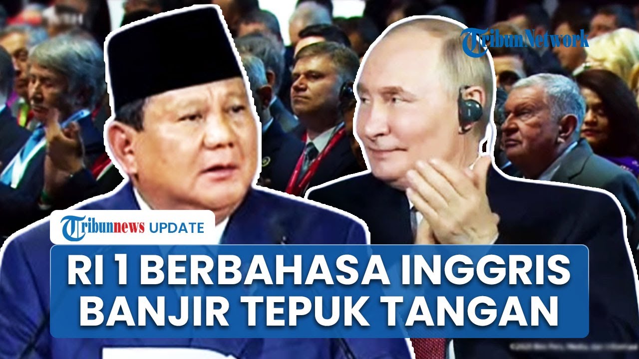 [FULL] Prabowo Jadi Tamu Kehormatan di SPIEF 2025 Rusia, Pidato Pakai Bahasa Inggris Banjir Applause