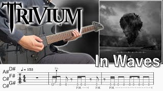 In Waves  /  Trivium (screen TAB | guitar cover))