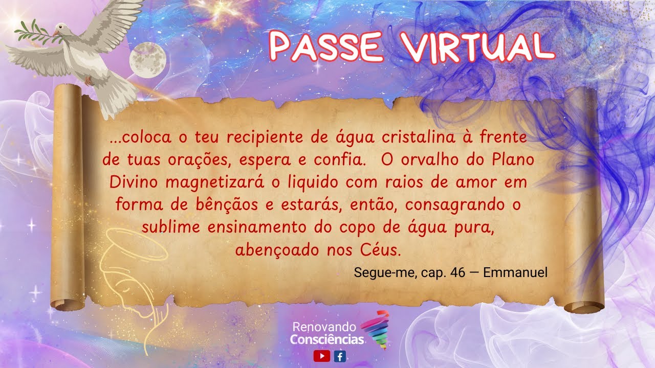  PASSE VIRTUAL: Toque de Luz e Amor