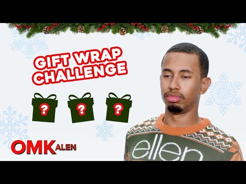 'OMKalen'カレン、5分で3つのギフトをラッピングしようとする (‘OMKalen’: Kalen Attempts to Wrap 3 Gifts in 5 Minutes)