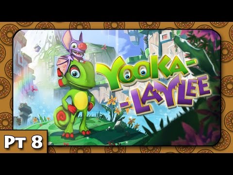 Yooka-Laylee - PT 8 - The Gargantuan Glitterglaze Glacier.