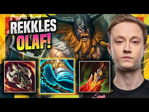 REKKLES IS INSANE WITH OLAF JUNGLE! - G2 Rekkles Plays Olaf JUNGLE vs Fiddlesticks! | Season 11