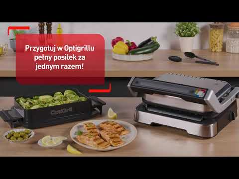 Tefal OptiGrill 4w1 GC774 - pełny posiłek za jednym razem