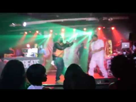 Emeczy performing at the Afro MegaJam in Philly