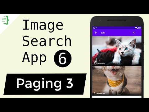 Project Setup MVVM Image Search App with Architecture Components Retrofit 1