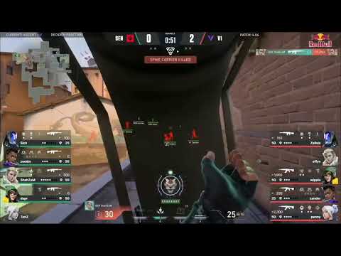 Version1 Wippie insane 5K ACE against Sentinels [V1 vs Sen] #tenz #wippie #valorant