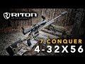 Riton 7 Conquer 4-32x56 Rifle Scope - HarleyWood Riton 7 Conquer 4-32x56 Rifle Scope