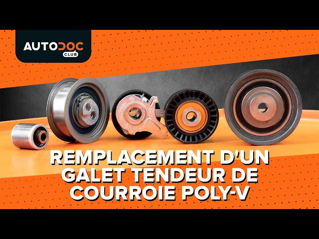 Regardez le vidéo manuel sur la façon de remplacer CITROËN C4 Coupe (LA_) Poulie-tendeur de courroie d'accessoire