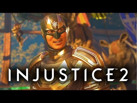 AWESOME ATOM FT10 w/ HellaLarry! Injustice 2 (Atom vs Canary/Ivy)